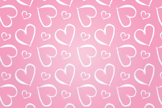 Happy Valentine's Day love background, Valentine's Day love decoration vector