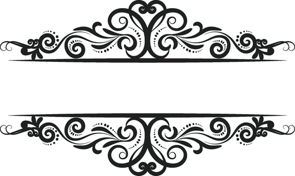 Vector vintage royal title border or text frame ornament elements, Luxury vintage Border wedding invitation card frame border