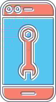 Smartphone Repair Vector Icon