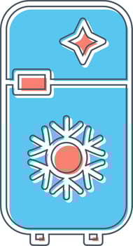Fridge Vector Icon