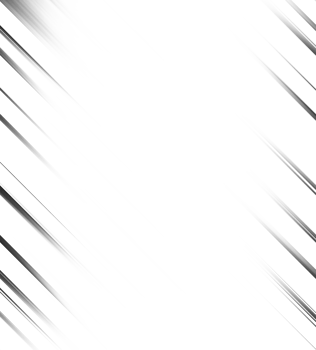 Black and white striped abstract background overlay. Motion effect. PNG graphic illustration with transparent background.