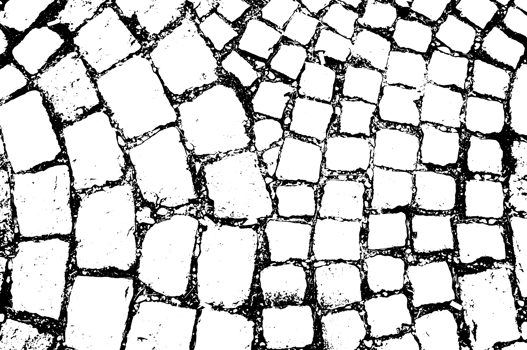 Rustic cracked texture with many cracks and scratches. Abstract background. PNG graphic illustration with transparent background.
