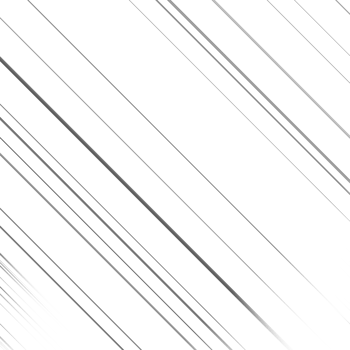 Black and white striped abstract background overlay. Motion effect. PNG graphic illustration with transparent background.