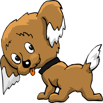 the dog slipped illustration png