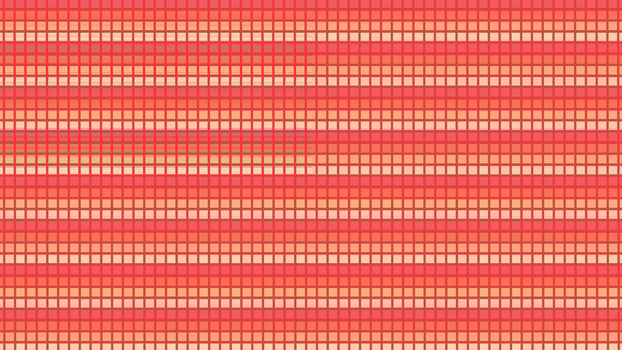 Abstract data flowing wavy line background in red. vector