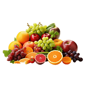 AI generated Fruit strawberry lemon plant png
