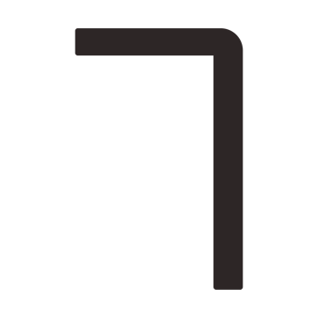 black number seven design for decoration png