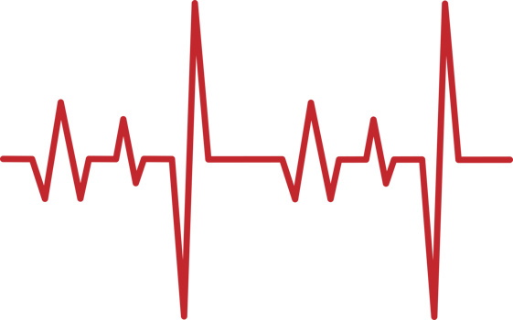 Heartbeat pulse line health medical concept for graphic design, logo, web site, social media, mobile app, ui illustration png