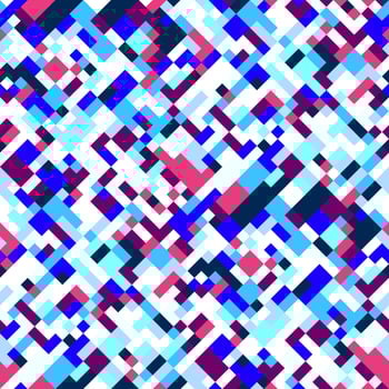 Seamless diagonal square pattern background - abstract vector graphic