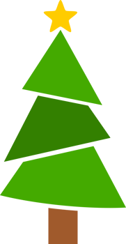 pine christmas tree winter icon png