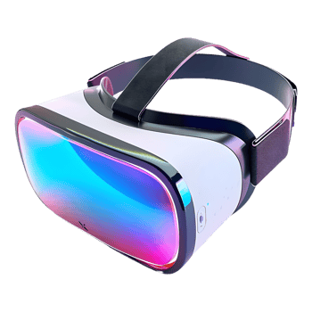 AI generated 3D Rendering of a Metaverse VR Glasses on Transparent Background - Ai Generated png