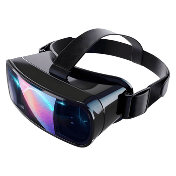 AI generated 3D Rendering of a Metaverse VR Glasses on Transparent Background - Ai Generated png