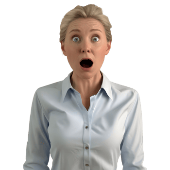 AI generated 3D Rendering of a Business Woman Standing on Transparent Background - Ai Generated png