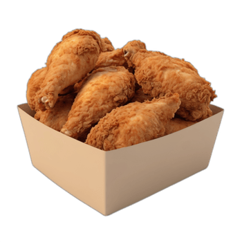 3d rendered tasty fried chicken png