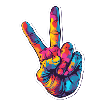 AI generated Hand gestures on transparent Background - Ai Generated png