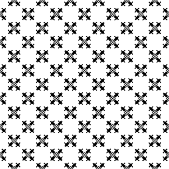 Black seamless abstract pattern. Overlay for background and backdrop. Ornamental design. PNG graphic illustration with transparent background.