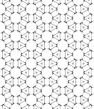 Black seamless abstract pattern. Overlay for background and backdrop. Ornamental design. PNG graphic illustration with transparent background.