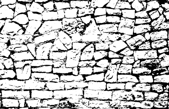 Rustic cracked texture with many cracks and scratches. Abstract background. PNG graphic illustration with transparent background.