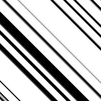 Black and white striped abstract background overlay. Motion effect. PNG graphic illustration with transparent background.