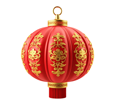 AI generated Chinese cultural object png file