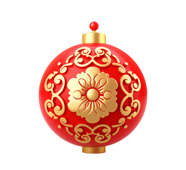 AI generated Chinese cultural object png file