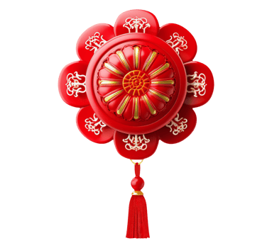 AI generated Chinese cultural object png file
