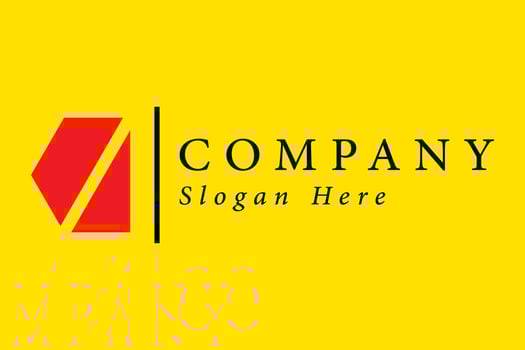 Geometric Abstract Logo Logo. Minimalist Modern Logotype Concept Usable for Business and Branding Logos. Flat Vector Logo Design Template Element.