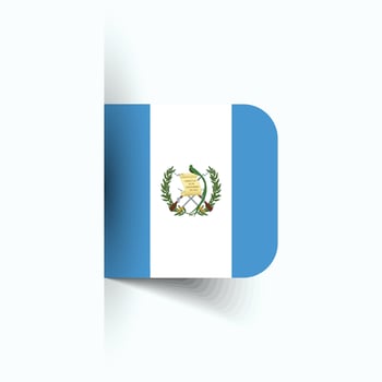 Guatemala national flag, Guatemala National Day, EPS10. Guatemala flag vector icon