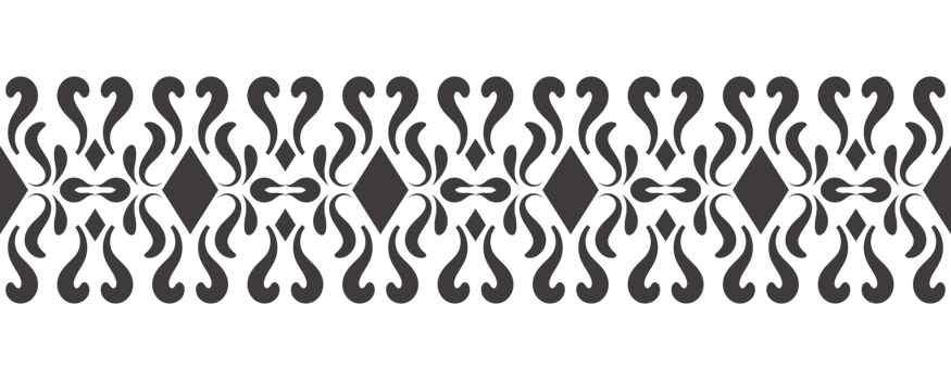 Ethnic seamless pattern. Vintage stripe border ornament. Classic ornate antique element. Baroque rococo floral style. Decorative border design for frame, textile, fabric, curtain, rug, cover. png
