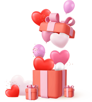 3d Valentine's day design. png