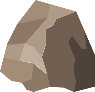 Rock stone icon png