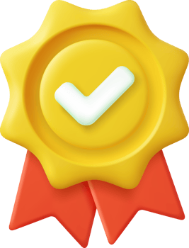 3d Winner medal with ribbon. png