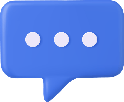3d Chat bubble png