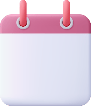 3d Calendar assignment icon png