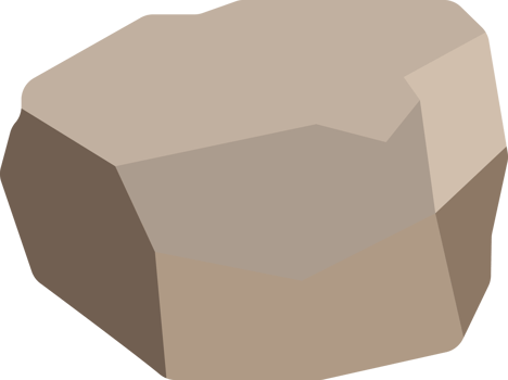 Rock stone icon png