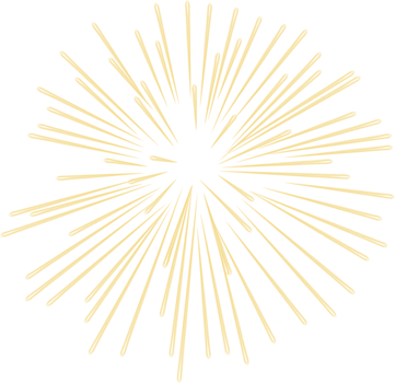Firework bursting. icon png