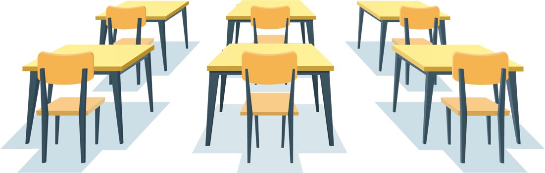 School desk icon png