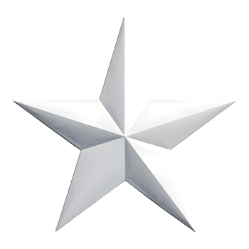 AI generated Realistic Star on Transparent background - Ai Generated png
