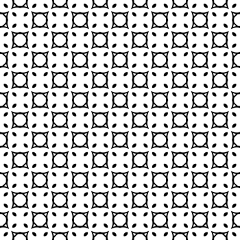 Black seamless abstract pattern. Overlay for background and backdrop. Ornamental design. PNG graphic illustration with transparent background.