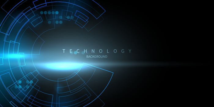 Abstract technology background, modern design vector illustration