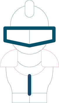 Line Two Color Design vector