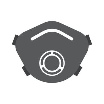 medical mask icon vector