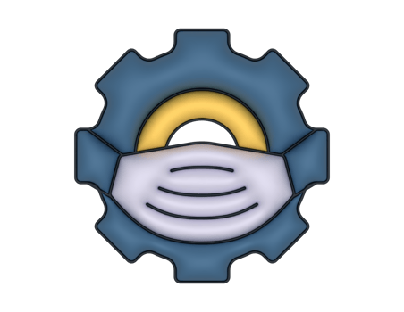 a 3d Safe Production on a transparent background png