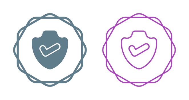 Sheild Check Vector Icon