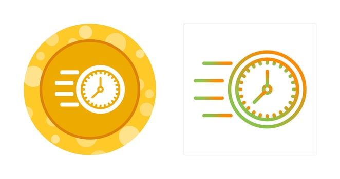 Time Management Vector Icon