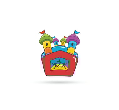 Bouncy Castle Hire vector design