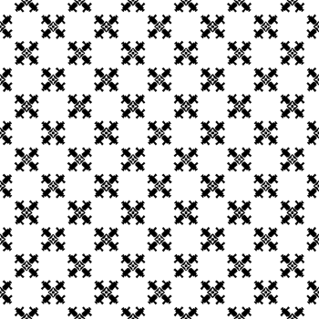 Black seamless abstract pattern. Overlay for background and backdrop. Ornamental design. PNG graphic illustration with transparent background.