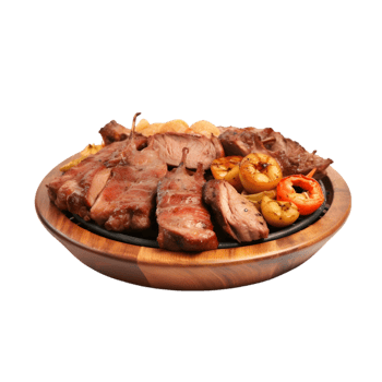 AI generated Asado food dish on transparent background PNG image
