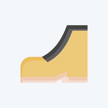 Icon Shoes. related to Fashion symbol. flat style. simple design editable. simple illustration vector