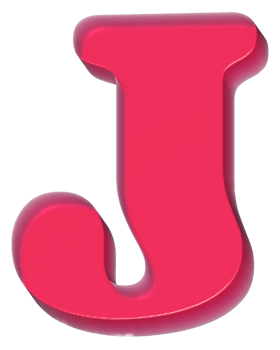 J Y2K Sweet Jelly Alphabet Letters png